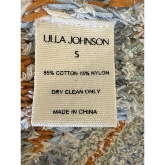 Ulla Johnson Lily Size Small Arquette Knit Fringe Pullover Sweater Cotton Blend - Picture 8 of 15